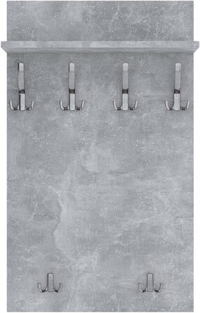 Шафа-купе настінна з полицею Шафа-купе ПВХ Maxi Ваніль 90см х 60см 90см х 60см бетон/блок.