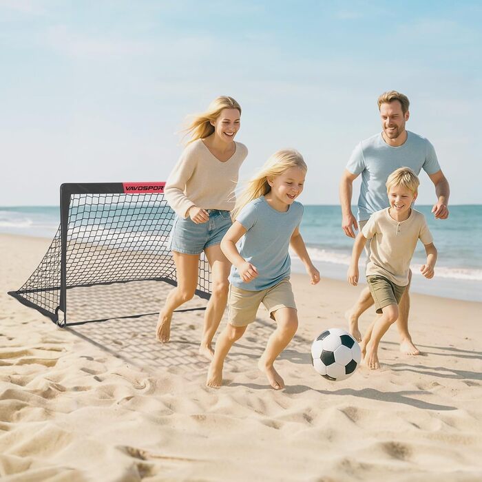 Футбольні ворота для саду, дитячі ворота тренувальний футбольний набір з висувним 2-предметним складаним набором для ігор у приміщенні/на вулиці для дітей Включає футбольний м&39яч розміру 3, конуси та насос для м&39яча