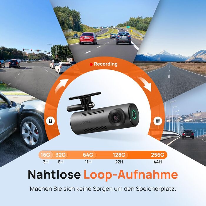 Для автомобілів M310, 1296P WDR автомобільна камера, супер нічне бачення, 24-годинний моніторинг паркування з керуванням через дод