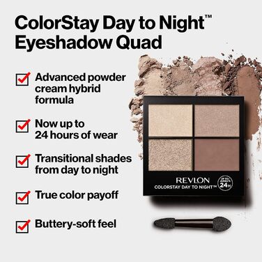 Палітра тіней Revlon Colorstay Quad