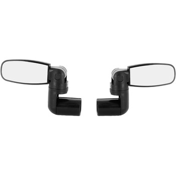 Набір дзеркал заднього виду ZEFAL Pack Spin 15 для шосейного велосипеда, складні дзеркала на рулі комплект із двох дзеркал заднього виду для велосипедів, які можна використовувати з обох боків (ліворуч або праворуч), з ударостійким дзеркалом, чорного коль Набір дзеркал заднього виду ZEFAL Pack Spin 15 для шосейного велосипеда, складні дзеркала на рулі комплект із двох дзеркал заднього виду для велосипедів, які можна використовувати з обох боків (ліворуч або праворуч), з ударостійким дзеркалом, чорного коль