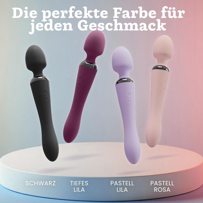 Двосторонній вібратор Oliver James для жінок, 10 режимів вібрації, безшумний, водостійкий, бездротовий