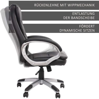 Ігрове крісло Melko Ергономічне офісне крісло чорного кольору Офісне гоночне крісло Настільне крісло Крісло керівника Ігрове крісло Геймерське крісло Гоночне спортивне крісло Обертове крісло Крісло для ПК Ігрове крісло