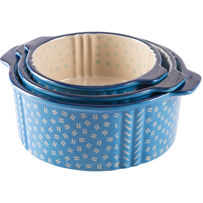 Форма для запікання Limited Edition Maison 25х21.5х9 см, жаростійка кругла