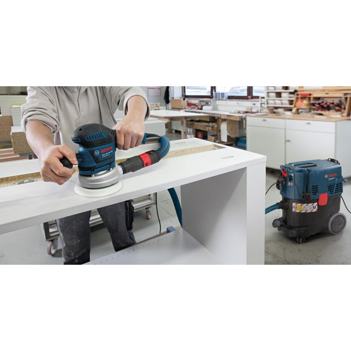 Професійний пилосос Bosch Professional GAS 35 M AFC для вологого та сухого прибирання (потужність 1200 Вт, резервуар 35 л, шланг 5 м)
