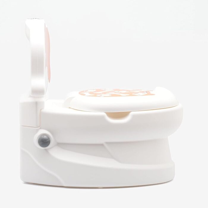 Горщик для дітей від 18 місяців Дитячий туалет білий з мотивом собаки зі знімним горщиком Дитячий туалет зі звуком змиву Дитячий г