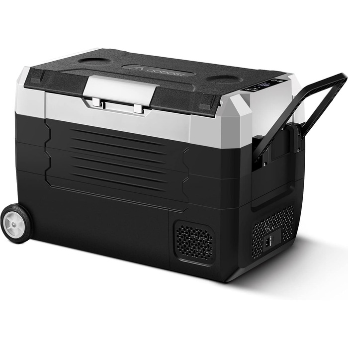 Компресорна холодильна камера AAOBOSI, автомобільний холодильник 45 л, холодильна камера для зберігання напоїв та їжі, -20-20, 12/