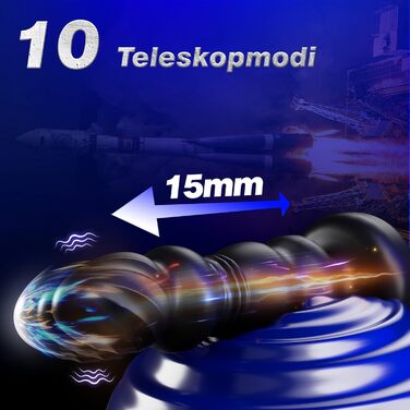 Анальний вібратор для стимуляції простати для чоловіків з 10 функціями тяги Вібраційні вібраційні набори Анальні вібратори Анальна пробка Фалоімітатор Анальна пробка Секс-іграшка для чоловіків і жінок Пари Анальні намистини Анальна секс-іграшка Анальний ф