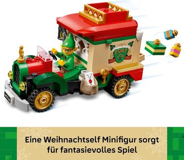 Конструктор LEGO Santa’s Delivery Truck 40746, 224 деталі, різдвяна вантажівка