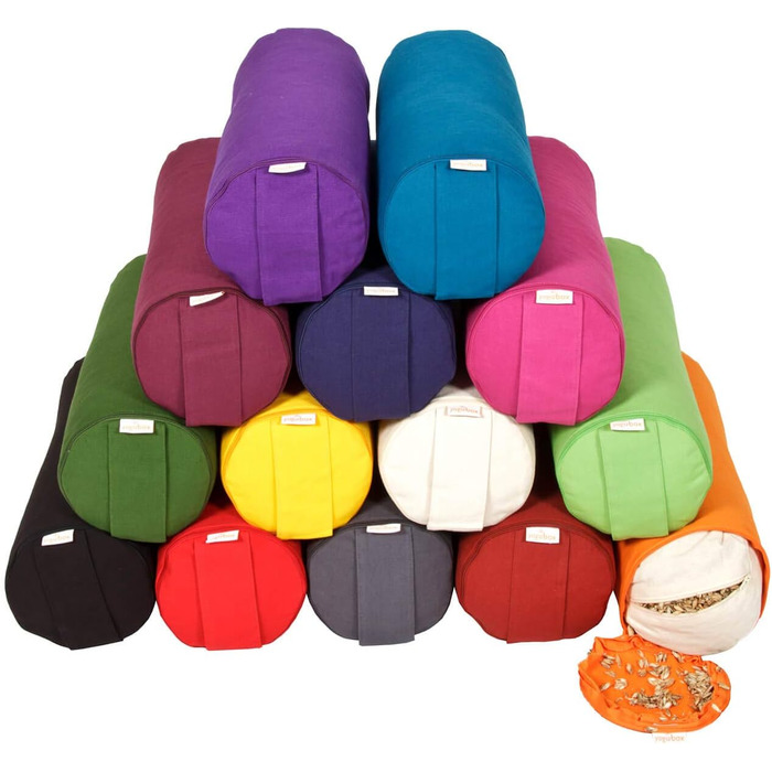 Больстер/рол Yogabox Yoga MINI Basic темно-синій