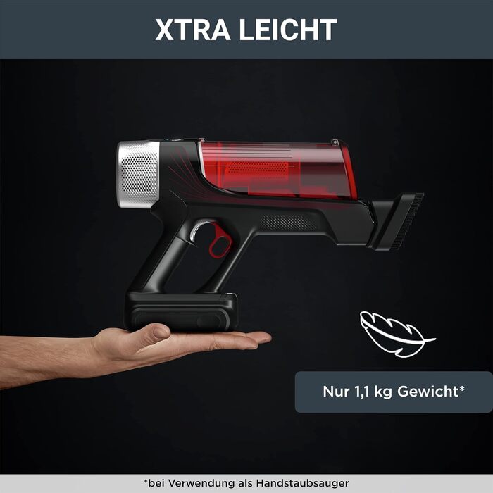 Багатофункціональний Rowenta X-Force Flex 9.60 RH2078wo, червоний/чорний