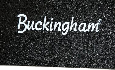 Настінна настінна попільничка/попільничка з замком Buckingham на 2 гнізда, чорна