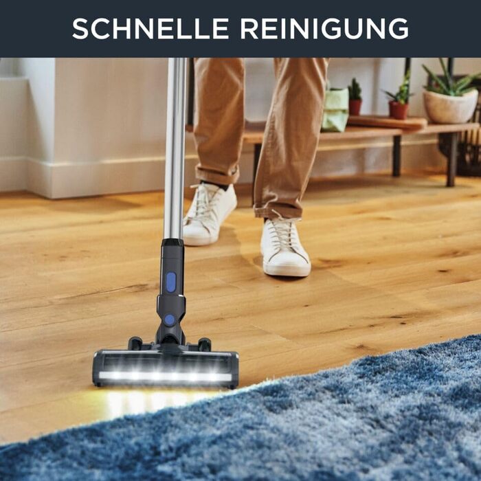 Акумуляторний пилосос Rowenta RH6921 X-Pert 3.60 45 хвилин роботи літій-іонний акумулятор легкий доступ від підлоги до стелі висок