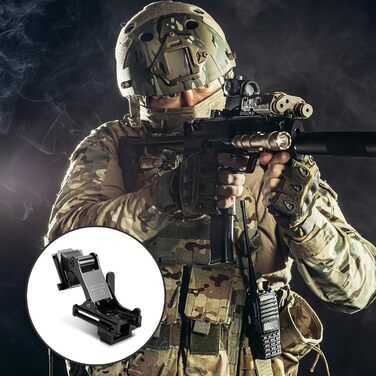 Кріплення для приладу нічного бачення Topyond з металевим самоскидом, адаптер для шолома M88 для приладу нічного бачення PVS-14, покращена підтримка адаптера для приладу нічного бачення самоскида