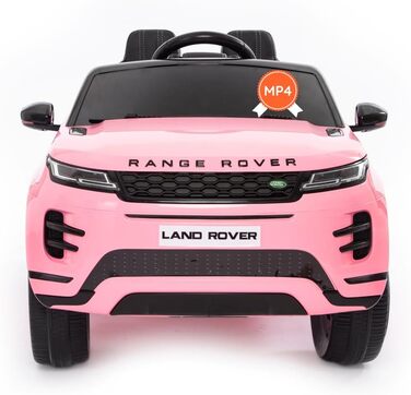 Дитячий електромобіль Range Rover Evoque електричний дитячий автомобіль з 12-вольтовим акумулятором, сенсорним монітором MP4, шкір
