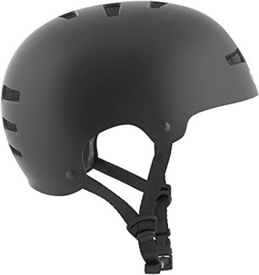 Шолом TSG Evolution Solid Colors Schwarz (атласно-чорний) S/M (54-56 см)