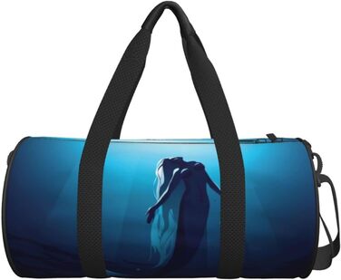 Дорожня сумка-мішок Блакитна Русалка, спортивна сумка для чоловіків та жінок, велика спортивна сумка