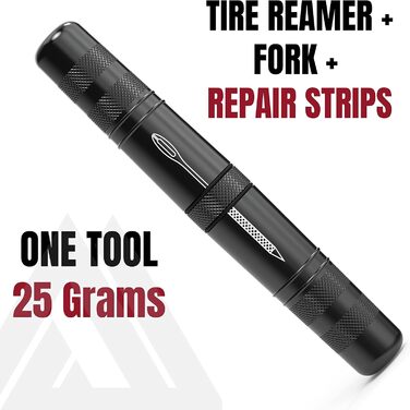 Комплект для ремонту безкамерних шин KOM Cycling TRT, червоний