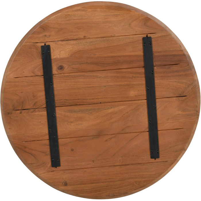 Кругла стільниця SAM Brasilia 90 x 90 см Масив акації Колір горіх Швейцарський край Легка в догляді дерев&39яна стільниця своїми руками Підходить для обідніх/барних столів/кухонь 90 x 90 см кольору горіха