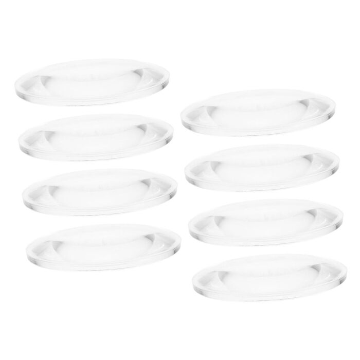 Комплекти Збільшувальне скло Оптометрія Опукла лінза Призми Конденсатори Прозорі оптичні лінзи Прозорі оптичні лінзи Компаратор Фізика лінз для лабораторії Подвійний акрил 8 шт. * 4, 4