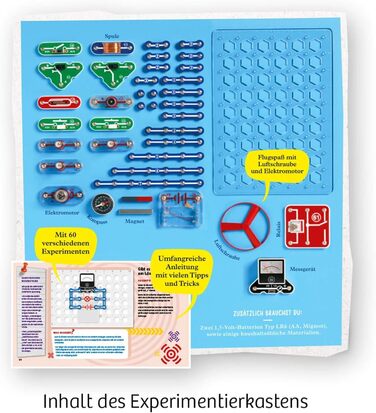 Набір для експериментів Easy Elektro Start KOSMOS, основи електрики