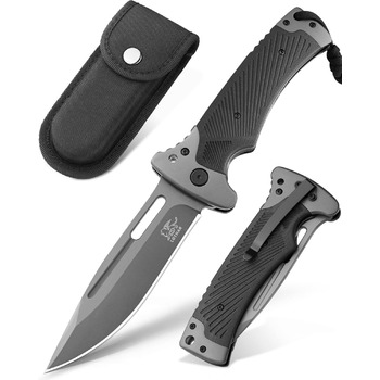 Складаний ніж, Гострий кишеньковий ніж для вулиці, Ніж для вулиці з рукояткою G10, Ніж для виживання, Кемпінговий ніж