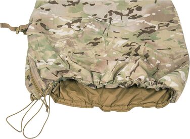 Військове пончо Helikon-Tex Swagman Roll, багатоцільове пончо від дощу та надзвичайних ситуацій, спорядження для виживання, ковдра та куртка Woobie, один розмір, колір аквамаринового синього кольору