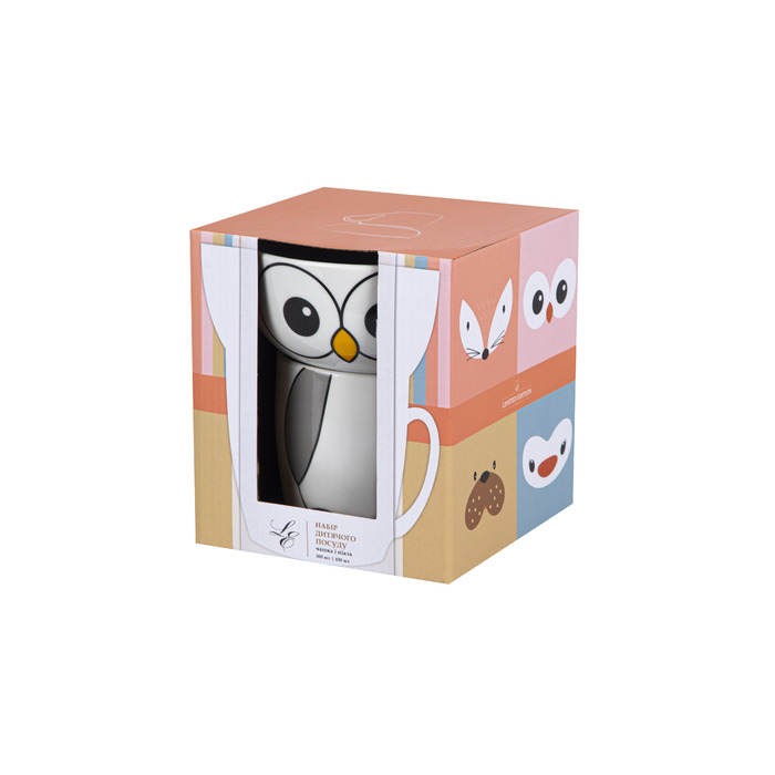 Дитячий набір Limited Edition Happy Owl, 2 предмети (6634560)