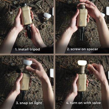 Світлодіодна панель для кемпінгу ELECOM NESTOUT з міні-штативом, регульована яскравість, живлення від USB, водонепроникність IP44, 30-1000 люмен, портативний ліхтар для зовнішнього акумулятора, лампа, чорна