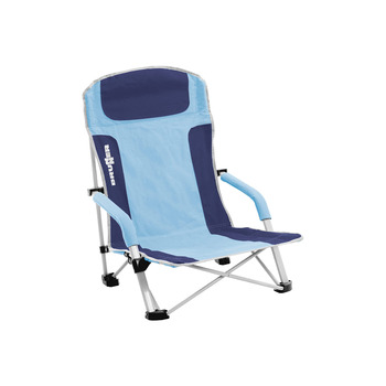 Пляжний стілець Була синій/світло-блакитний