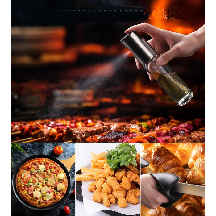 Аксесуари для фритюрниці, 12 шт. Аксесуари для фритюрниці Dual 2024 для фритюрниці Ninja Air Fryer AF500EU, AF400EU, AF300EU, Innsky, Princess, Emerio Аксесуари для решіток аерофритюрниці та пляшки з розпилювачем олії 9.5-10.4 л