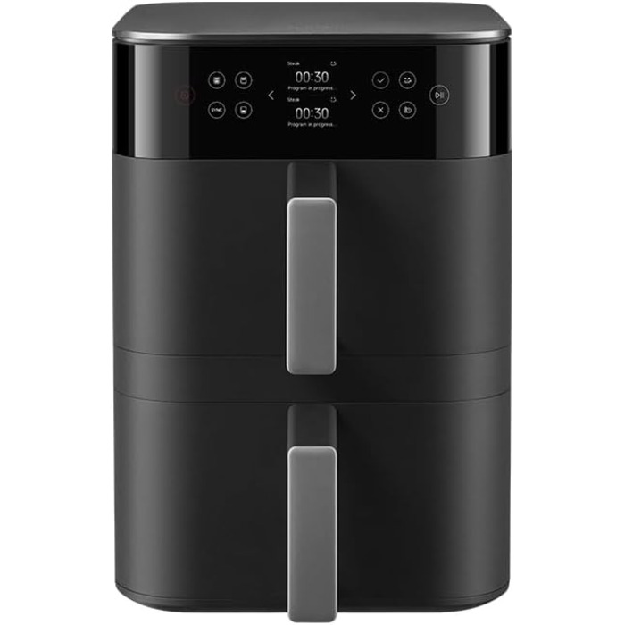Двоярусна розумна аерофритюрниця Xiaomi Smart Double Stack Air Fryer, 12 л
