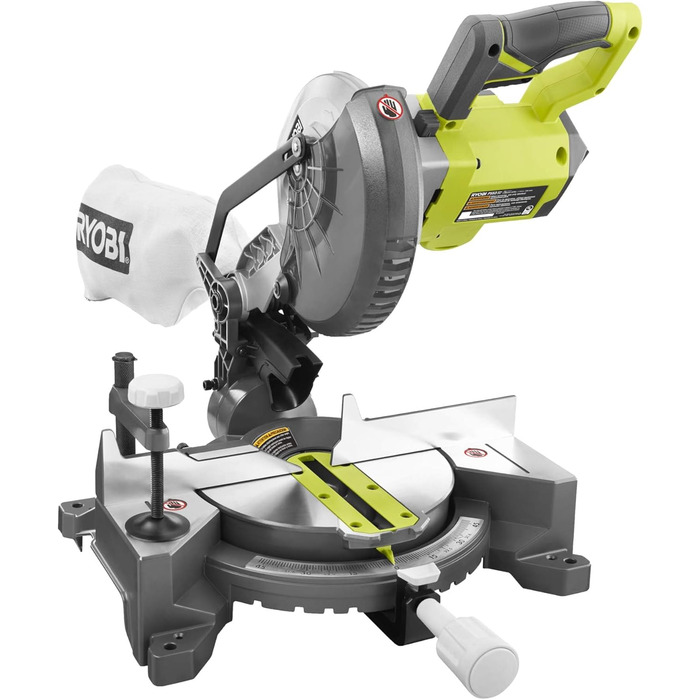 Пила торцювальна Ryobi EMS190DC 18V ONE 190 мм (тільки корпус)