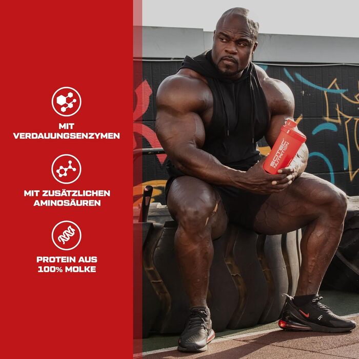 Протеїн BioTechUSA 100% Whey Protein Professional, полуниця-білий шоколад, 2,35 кг (78 порцій)