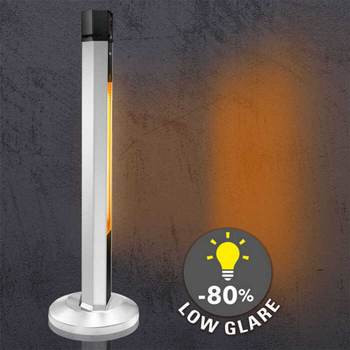 Обігрівач інфрачервоний Trotec IRS 2000 E 2000 W Silver/Black (1410003920)