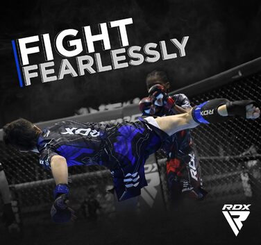 Щитки для гомілок RDX IMMAF для кікбоксингу, захисні накладки на підйомники для боксу, бойових мистецтв, ММА, спарингу, захист ніг для чоловіків та жінок, спорядження для кікбоксингу, синій розмір S