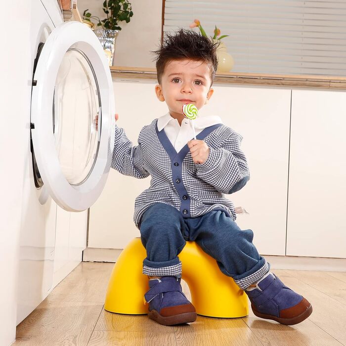 Зимове взуття, дитячі чоботи, дитяче взуття для хлопчиків/дівчат, зимове плюшеве, плоске гумове, протиковзке, розмір 18-23 EU, 22 EU, темно-синє