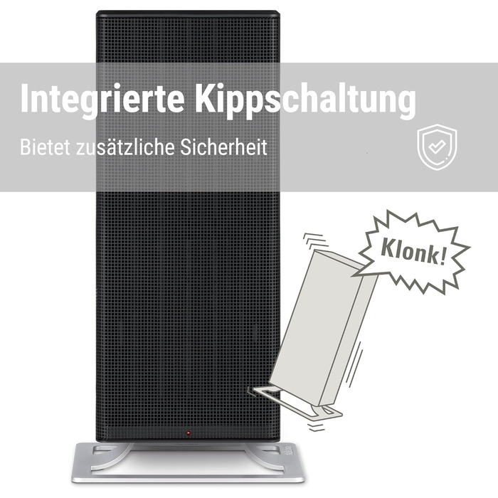 Тепловентилятор Stadler Form Anna з регулятором температури, 2 рівнями нагріву (1200/2000 Вт) та захистом від перекидання, підходить для приміщень площею до 25 м, білий