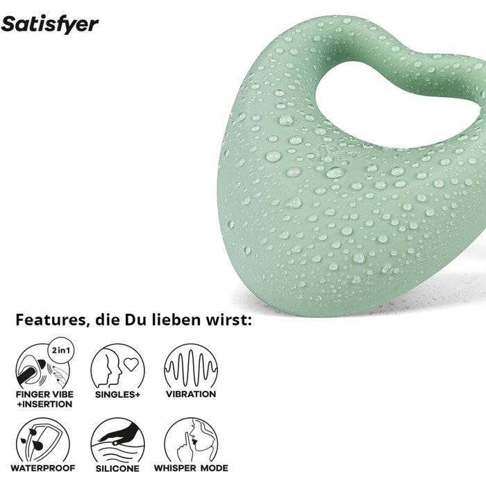 Вібратор та ерекційне кільце Satisfyer Perfect Pair 3, 2-в-1, силікон, водостійке, 12 режимів