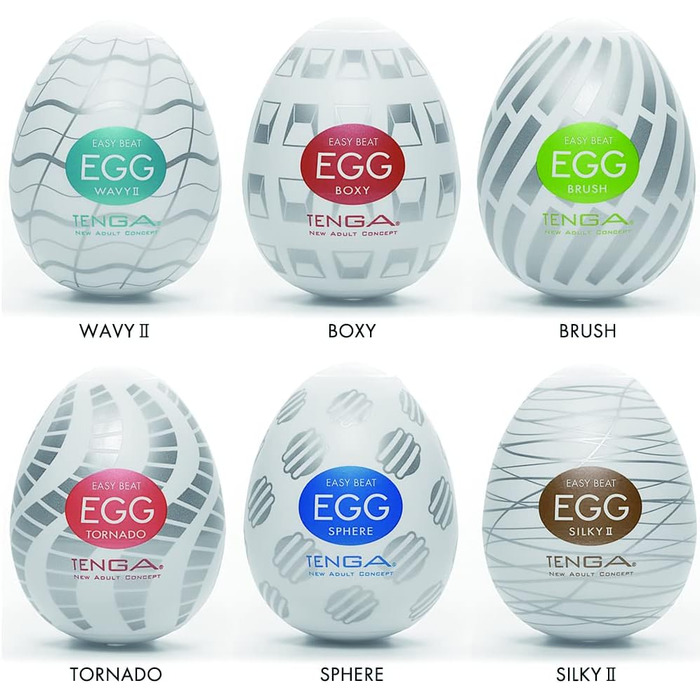 Mастурбатор TENGA EGG Tornado для чоловіків, одноразовий, з 5 мл лосьйону