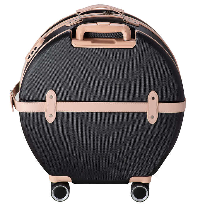 Валіза Semi Line 24' (M) Black/Pink Cream (T5671-3)