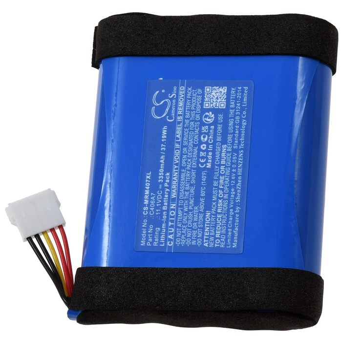 Акумулятор, сумісний з Marshall типу C406A1, 11.1V, літій-іонний