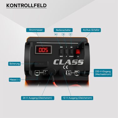 Зарядний пристрій Wiltec Зарядний пристрій 12В 24В Зарядний пристрій Boost 430