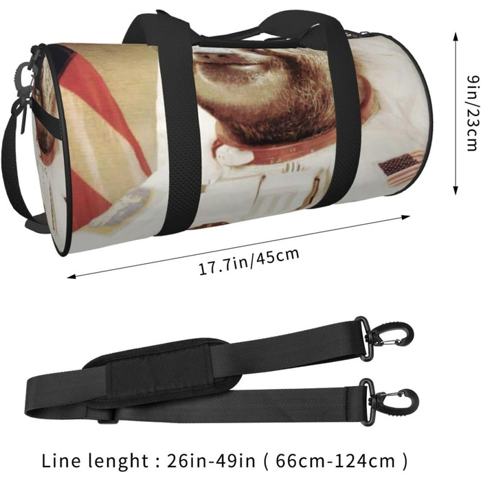 Дорожня сумка-мішок Веселий звіринець спортивна сумка для чоловіків та жінок, ідеальна для подорожей та занять спортом