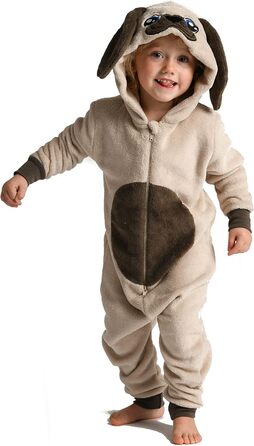 Кігурумі Мопс Wunsy, суперм'який фліс, 6–7 років