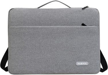 Сумка на плече для ноутбука 12 14 16 дюймів Водонепроникна сумка для ноутбука Міцний і легкий месенджер 14 чорний