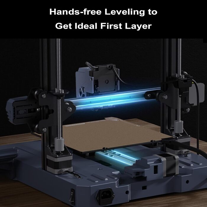 Принтер Ceality CR-10 SE з покращеною швидкістю друку 600 мм/с, автоматичним вирівнюванням CR Touch, точними лінійними напрямними,