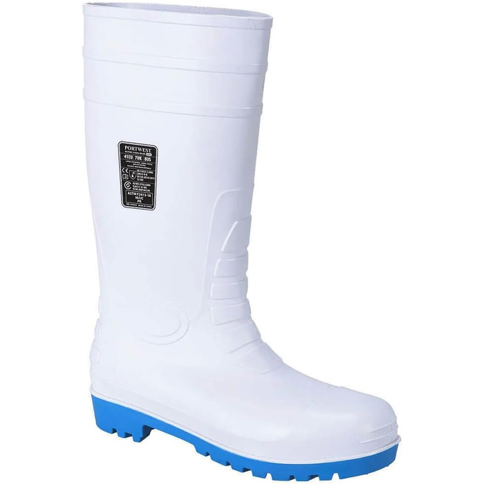 Гумові чоботи Portwest Total Safety S5, розмір 38 EU, білі