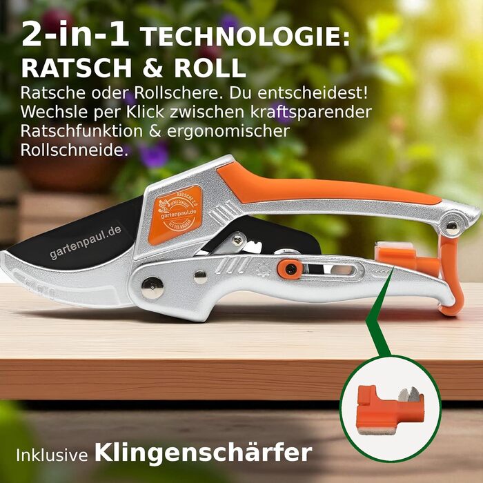 Набір садових ножиць, малий та великий, професійні гібридні садові ножиці з двостороннім механізмом, тріскачка 2.0 з двома приводами жіночі ножиці для маленьких рук, садовий інструмент з тріскачкою, ножиці для рослин, ножиці для квітів