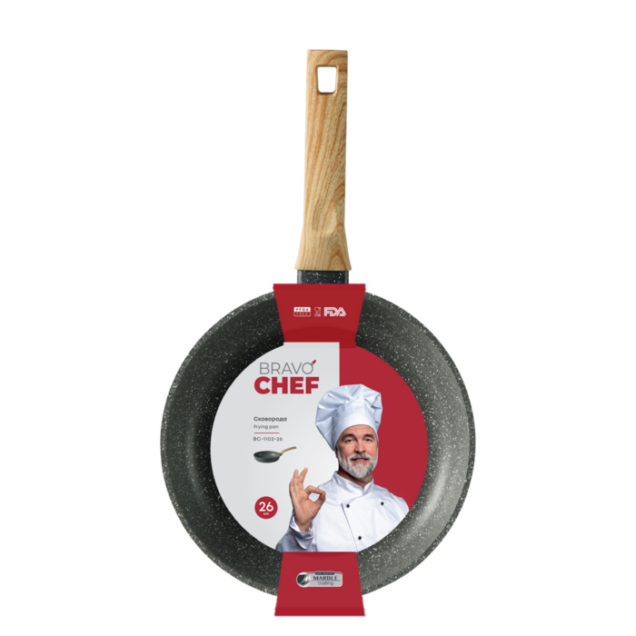Сковорода Bravo Chef класична 26 см (7133024)